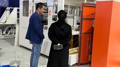 南通通州灣經發局到訪安捷倫工廠考察指導工作